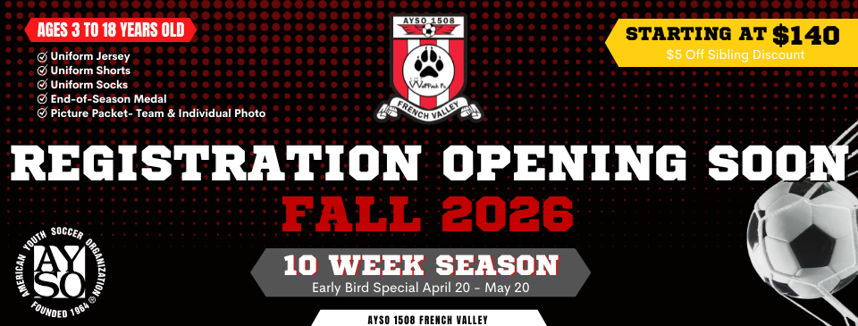 FALL 2026 REGISTRATION